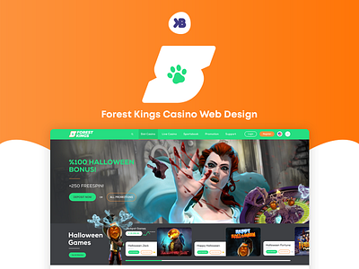 ♠ Forest Kings Casino - Casino Web Design