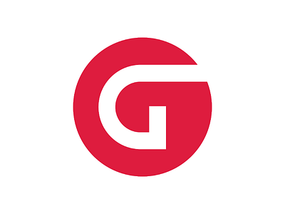 Geronimo Logo crimson logo logo design logos red