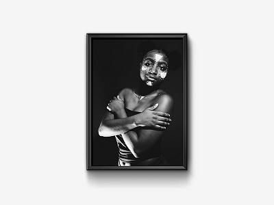 Lundi african american black black woman frame lundi model moon photography white woman