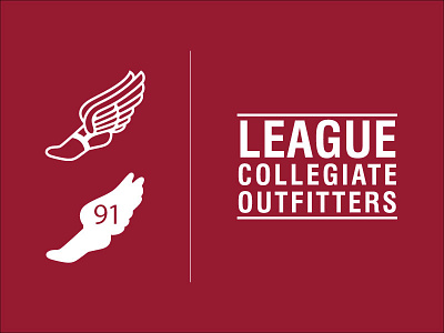 Logo Revamp for LEAGUE apparel athletic college collegiate hermes league