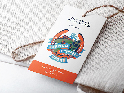 Johnny Mushroom Spore Branding