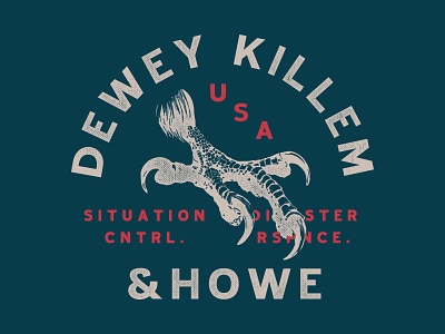 Dewey Killem & Howe classic usa vintage