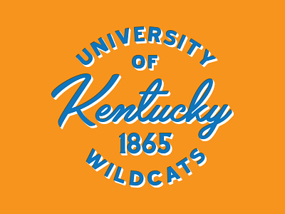 U of Kentucky WILDCATS backetball classic kentucky vintage wildcats