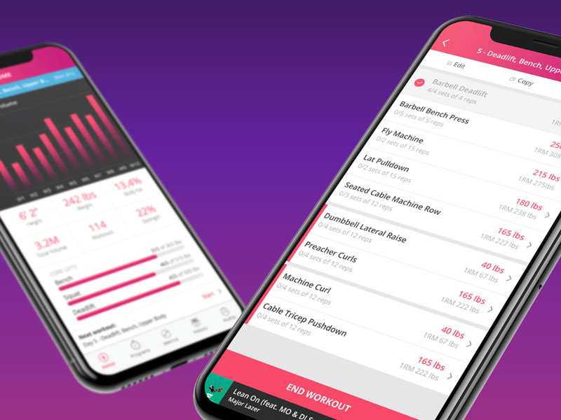 Powerlifting Companion App by Tyler Lagaly on Dribbble