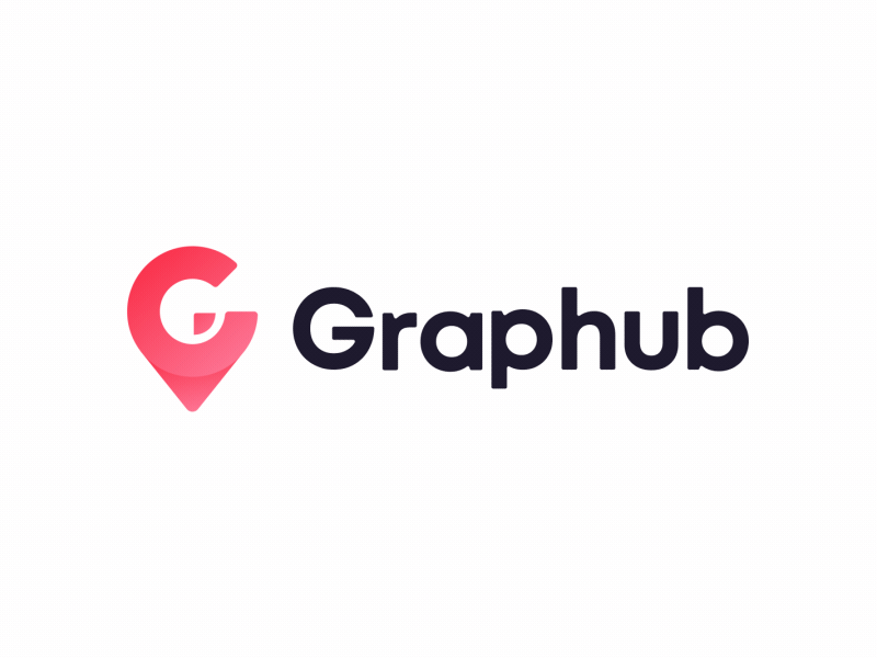 Graphub - Graphics For Everyone. animation animation 2d animation after effects branding hub logo location logo logo animation netvent purple