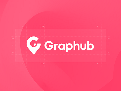 Graphub Grid System animation animation 2d animation after effects app branding design hub logo icon illustration location logo logo logo animation motion animation netvent purple typography ui ux vector web