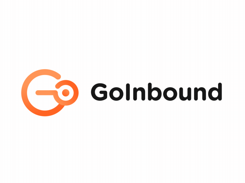 GoInbound Logo Animation 2d animation 2d logo animation brand animation goinbound logo logo animasyon logo animation motion design
