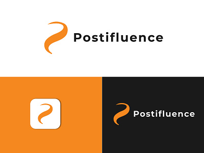 Postifluence - a SAAS based software. branding creative design illustrator logo logo design photoshop vector