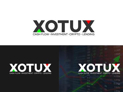 XOTUX : Cryptocurrency & Assets management branding creative design illustrator logo logo design photoshop vector