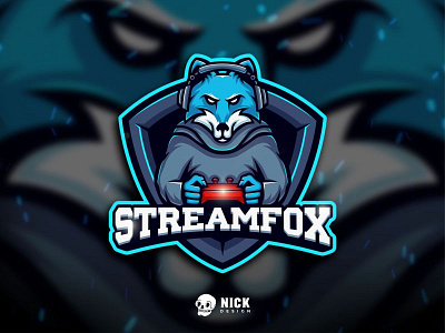 Streamfox Esport Logo animals character design design esports logo esports mascot fox logo game controller gaming logo hipster logo illustration logo mascot mascot branding sport branding sport design sport logo squad logo streamer team logo twitch