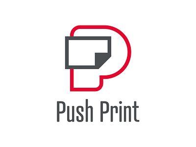 Push Print branding logo