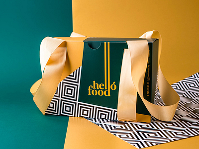 Packing for Hello-Food.kz box branding detox identity packing