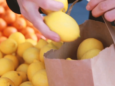 Header Video Comex design fruits and vegetables online hands video web website