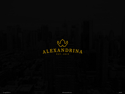 ALEXANDRINA city icon logo