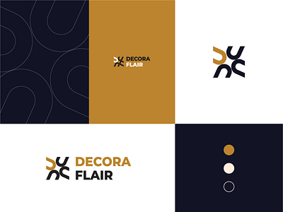 Decora Flair branding decoration logo