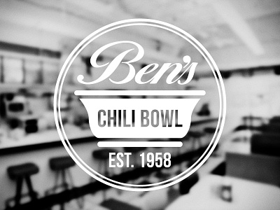 Ben's Chili Bowl Branding branding creative identity logo