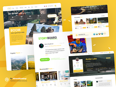 Boom Traveling Platform UI/UX Design