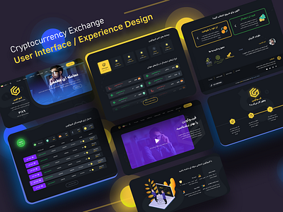 Crypto Currency Exchange UI/UX Design✨ application bitcoin blockchain crypto crypto design crypto exchange design ethereum exchange exchange ui exchanges illustration illustrations illustrator ui ui design user experience user interface ux