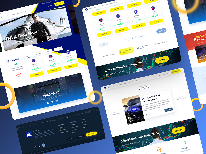 Crypto Currency Exchange UI/UX Design by Alireza Mirzabegi on Dribbble