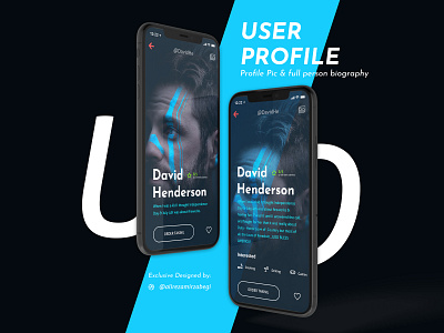 User Profile UI/UX Design