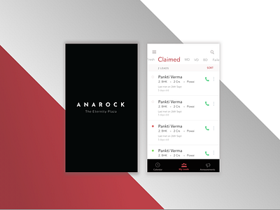 Anarock Real Estate UI android app ui ux