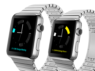 Apple Watchface + Calendar Info apple watch watchface wearable