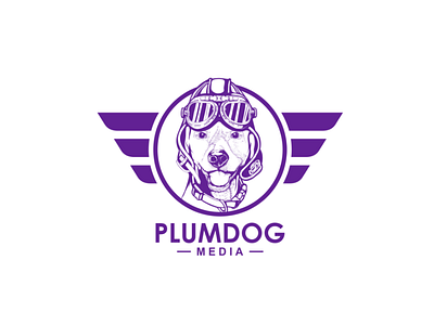 plumdog logo concept