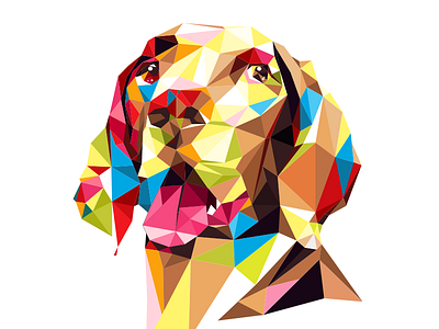 dog wpap logo concep animal and pet dog wpap