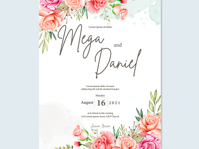 watercolor floral frame and background multi purpose background background beautiful birthday celebration color design elegant floral flower frame illustration invitation invite leaves nature party summer texture watercolor wedding