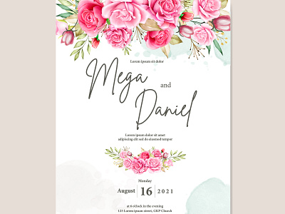 watercolor floral frame and background multi purpose background background beautiful birthday celebration color design elegant floral flower frame illustration invitation invite leaves nature party summer texture watercolor wedding