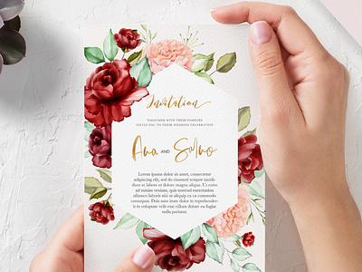 watercolor floral and leaves wedding card seamless pattern abstract art background card decoration design floral flower illustration leaf nature pattern romantic seamless spring summer vintage wallpaper watercolor wedding