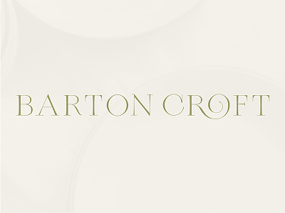 Barton Croft art branding ceramic design ligature logo pottery
