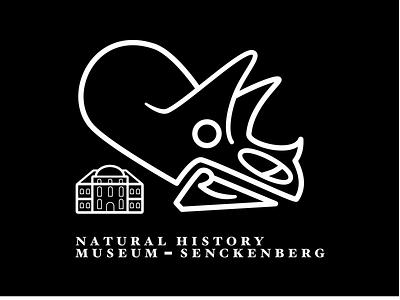 Natural History Museum Senckenberg black and white childrens book dinosaurs illustration minimal museum museums