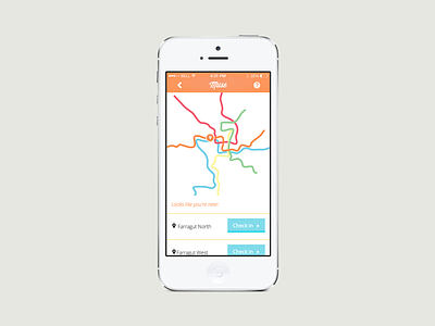 Muse app map metro transportation web