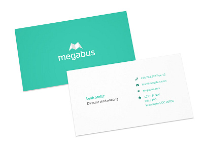 megabus business cards branding business business cards megabus