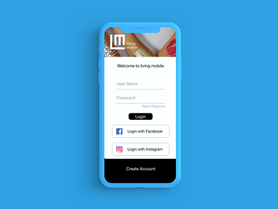 MIT Living Mobile App app design mit product design sketch ui ux