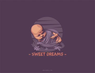 Sweet Dreams baby branding cartoon coreldraw design graphicdesign illustration lineart logo photomanipulation vector