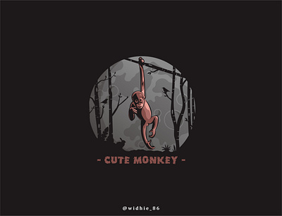 Cute Monkey branding cartoon coreldraw design graphicdesign illustration indonesian lineart logo photomanipulation vector