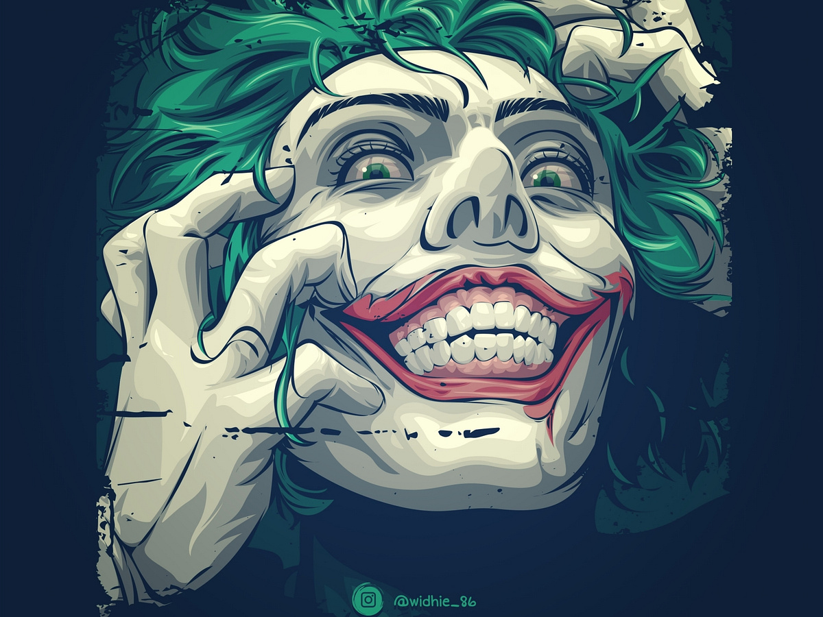 Joker by widhie_86 on Dribbble