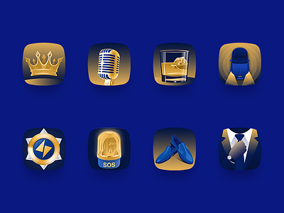 Gentleman Icon icon illustration ui