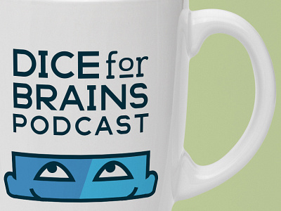 Dice For Brains Mug Mockup