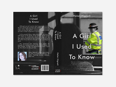 A Girl I Used To Know book cover design concept book cover