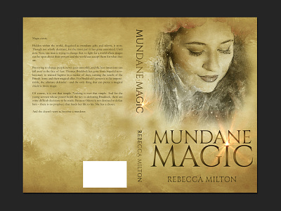 Mundane Magic Book Cover Concept