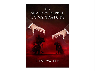 Shadow Puppet Conspirators book cover concept book cover