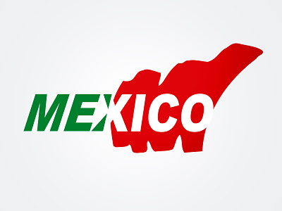 Draw Mexico Flag acuarela bandera