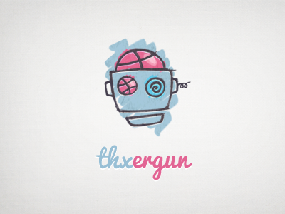 Thanks Ergun for the Invite :). 1st shot debut dribbble ercn1903 ergün invite robot thanks