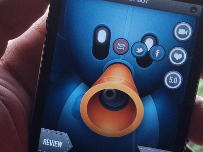 3 Magic Shots App Peek-a-boo app concept icons iphone review ribbon screenshot