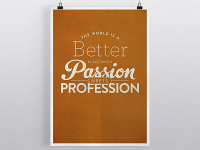 Passion Poster: Passion