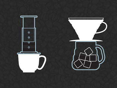 Coffee Methods coffee illustration