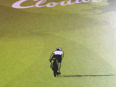 2014 ARTCRANK Poster artcrank bicycle bike cycle french paper halftone